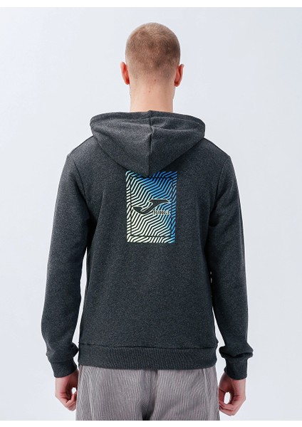 Sweat Hoody Begin M - Erkek Pamuklu Antrasit Sweatshirt - 4222316 fırsatları