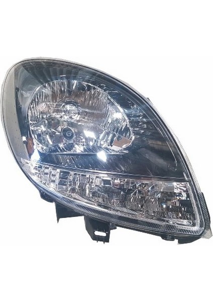 Renault Kangoo Ön Far Elektrikli Siyah Beyaz Sin.sağ 2007-2008 7701062427