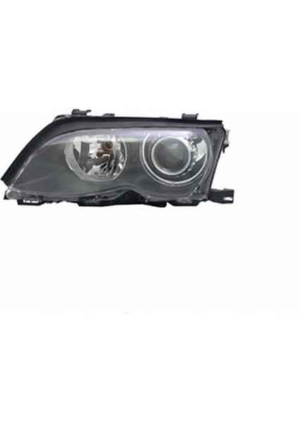 Bmw 3 E46 Ön Far Elektrikli Motorlu Xenon Siyah Sol 2001-2004 63127165775
