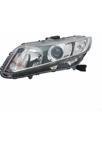 Honda Civic Ön Far Elektrikli Motorlu Sdn S Tip Soketli Sol 2012- 33150TR0G01