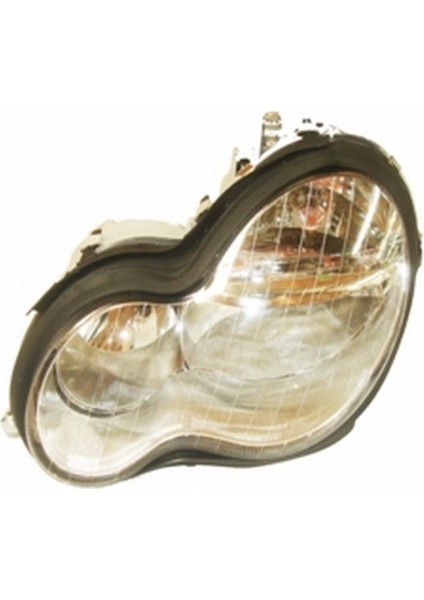 Mercedes C Class- W203- 03/07 Far Lambası Sol Vakum Ayarlı/merceksiz/şeffaf Cam/5pinli(H7/h7) A2038203161