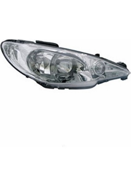 Peugeot 206 Ön Far Elektrikli Motorlu Sağ 2002-2005 6205S9