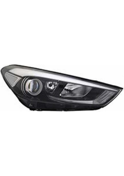 Hyundaı Tucson Ön Far Elektrikli Motorlu Gündüz Ledli Statik Köş.sağ 2014- 92102-D7100