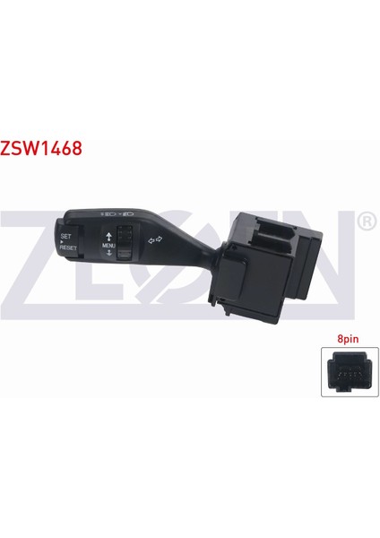 Ford Focus Iı - C-Max 2004-2012 Far Sinyal Kumanda Kolu 8 Pin Yol Bilgisayarlı 4M5T13335BD