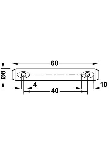Stablofix Çift Taraflı Bağlantı Pimi 20MM (10 Adet)