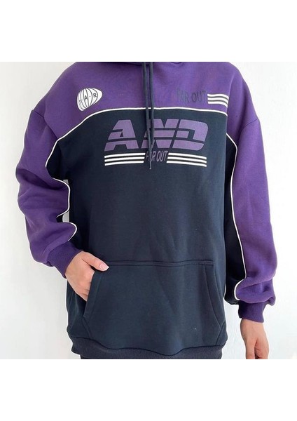 And Baskı Oversize Sweat