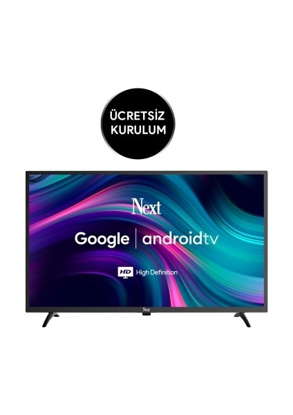 YE-32020GG4 32" 82 Ekran Uydu Alıcılı HD Google Android LED TV