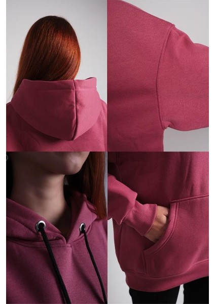 Oversize Hoodie Star Mickey Mouse Write Dried Rose fiyatları