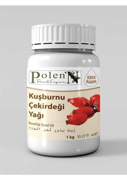Kuşburnu Çekirdeği Yağı Saf 1 kg