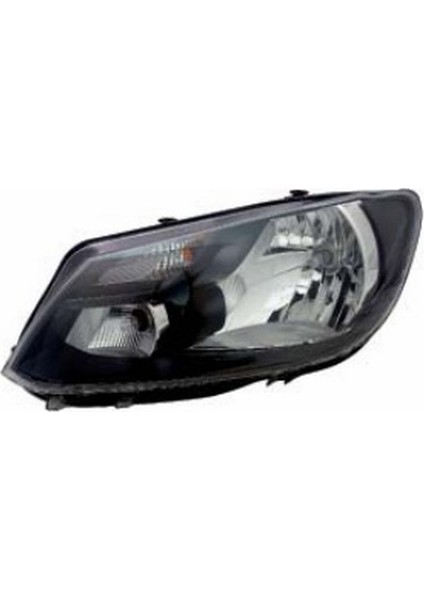 Volkswagen Caddy Ön Far Elektrikli Motorlu Siyah Tek Refl sol 2011 - 2014 2K5941005C