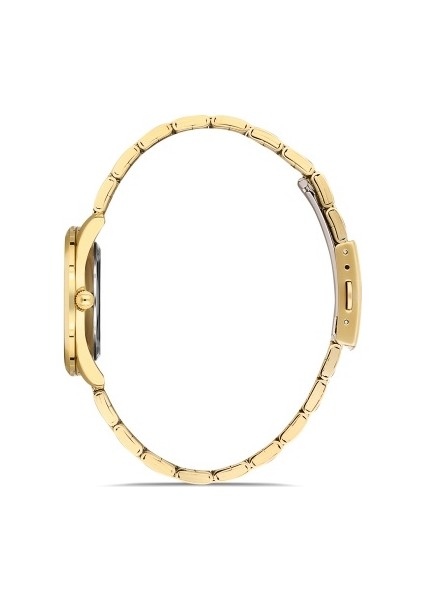 Sarı Çelik Kordon Kadın Kol Saati FL21231A-B FL21231A-B fiyatları