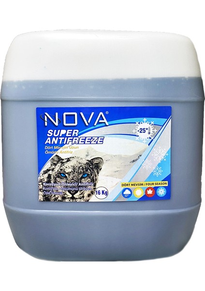 Ultra -25 Derece Yeşil Antifriz 15 kg Teneke-Bidon