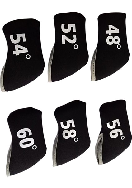 6x Golf Club Headcover Demir Kafa Siyah Seyahat Için Kimlik Numarasını Kapsar (Yurt Dışından) fiyatları