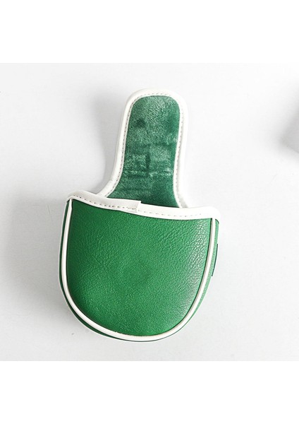 Pu Deri Golf Mallet Putter Head Cover Golf Club Headcovers Açık Sporlar Yarım Tur 12X12CM (Yurt Dışından) indirimleri