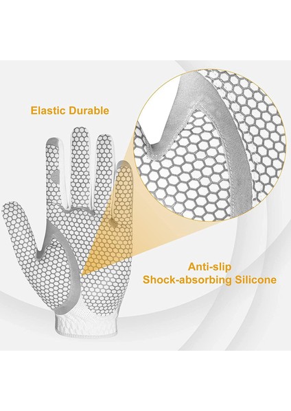 Golf Eldiveni Yumuşak Hafif Rahat Anti -Slip Erkekler Spor Için Golf Eldivenleri L (Yurt Dışından) indirimleri