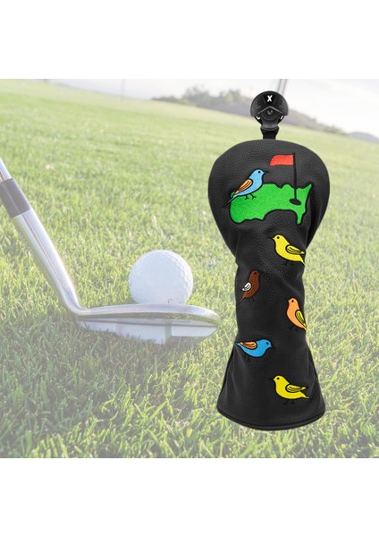 Dayanıklı Golf Kulübü Kafa Kapağı Polar Astarlı Sürücü Fairway Ahşap Putter Kol 3 5 (Yurt Dışından) indirimleri