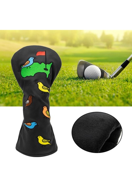 Dayanıklı Golf Kulübü Kafa Kapağı Polar Astarlı Sürücü Fairway Ahşap Putter Kol (Yurt Dışından) fırsatları