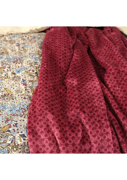 Cottage Bordo Çift Kişilik Winter Set fırsatları