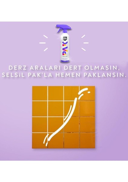 Pak Mucize Temizleyici Köpük Sprey Modeli 12 x 500 ml