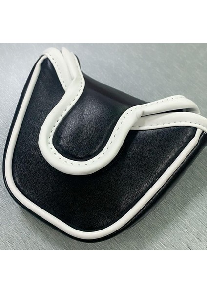 Yumuşak Pu Şaft Golf Yarım Dirkalı Mallet Putter Baş Siyah (Yurt Dışından) indirimleri