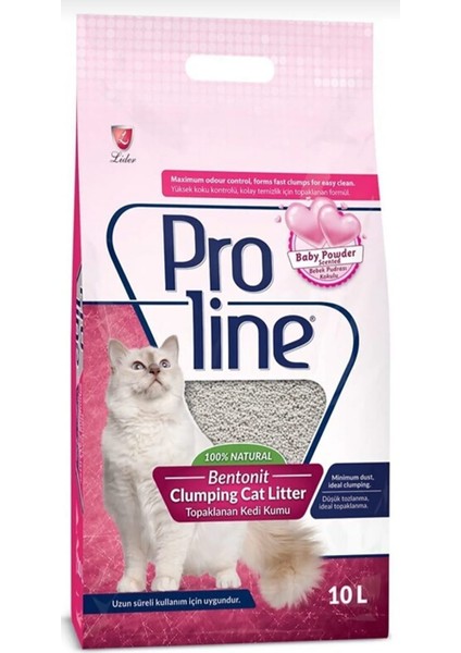 Pro Line Prolıne 10 Litre Bebek Pudralı Kedi Kumu Royal Canın Instınctıve Jel Mama