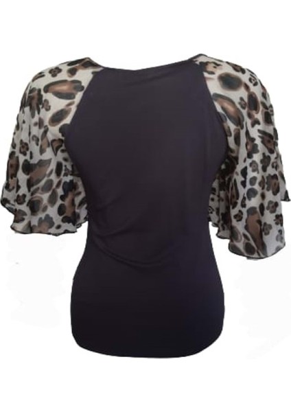 Fashion Kadın Penye Bluz P-02091 - Antrasit - M fiyatları