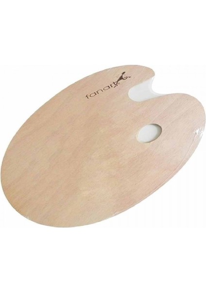 : Academy : Mdf Oval Palet : 24 cm x 35 cm