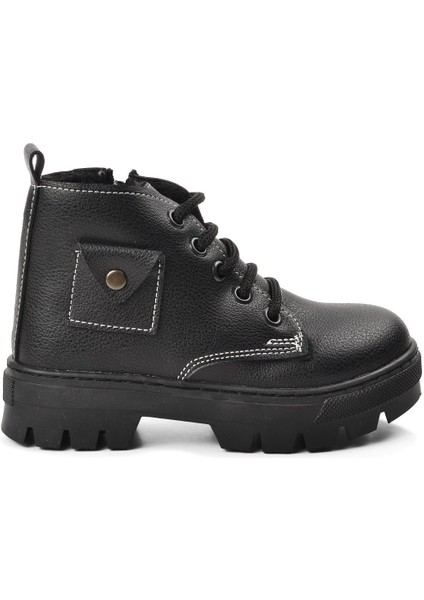 Arz 2301003-P Siyah Içi Kürklü Çocuk Bot fiyatları