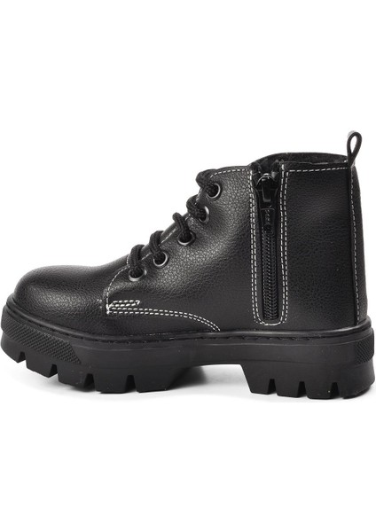 Arz 2301003-P Siyah Içi Kürklü Çocuk Bot modelleri