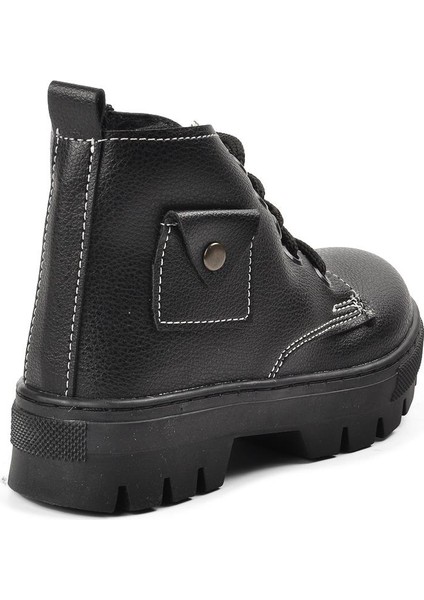 Arz 2301003-P Siyah Içi Kürklü Çocuk Bot fırsatları