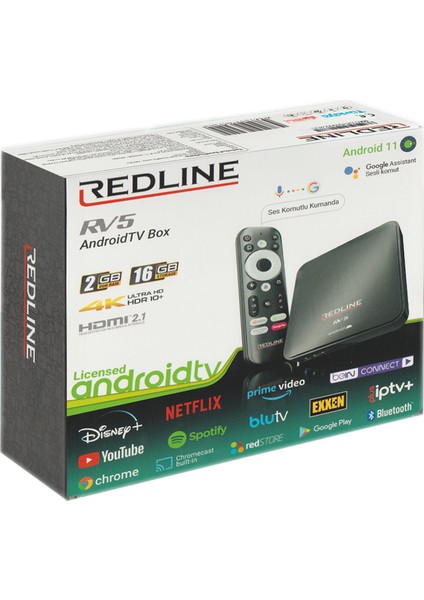 RV5 4K Android TV Box