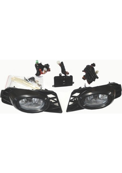 Honda Cıvıc - Sd - 09/11 Sis Lambası Sağ/sol Set 2 Parça (Tesisat/çerçeve/düğmesi Ile Birlikte) 08V31 - SNB - 000B
