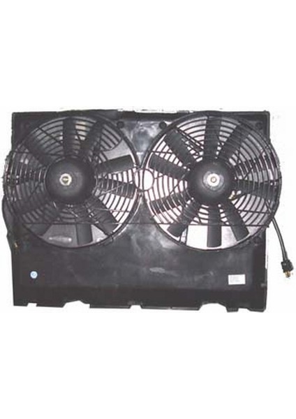 Mercedes E Class - W124 - 93/95 Klima Fan Davlumbazı Komple (Çiftli) (10+10 Kanat) (Tw) 1245003555