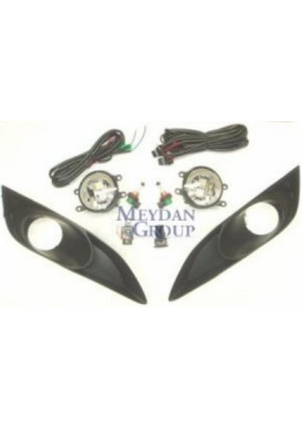 Toyota Aurıs - 07/10 Sis Lambası Sağ/sol Set (Role/düğme/tesisat/çerçeve Ile Birlikte)(Esuse) 81210 - 0D041