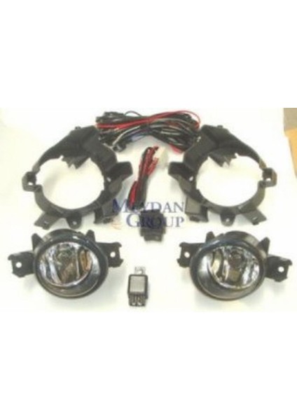 Nıssan Qashqaı - J10 - 07/09 Sis Lambası Sağ/sol Set (Role/düğme/tesisat Ile Birlikte) (Esuse) 8200301027