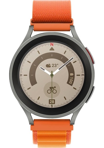 Samsung Gear S3 Uyumlu Kordon Alpine Loop Kumaş Örgü Kayış fırsatları