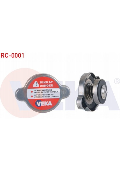 Radyatör Kapağı Üniversal Büyük 0.9 Bar Cap 45.5mm