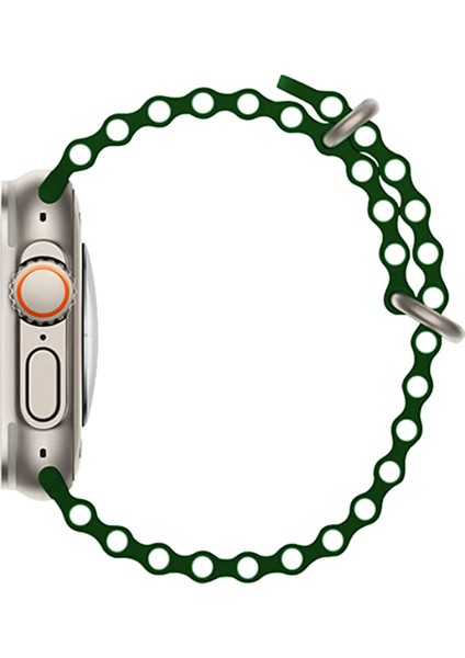 Apple Watch Kordon ile Uyumlu Ultra 49MM 45MM 44MM 42MM 41MM 40MM 38MM Erkek Kadın, Iwatch Series 8 7 Se 6 5 4 3 2 1 Için Silikon Spor Kayış, Ayarlanabilir Yumuşak Nefes Alabilir Kordon modelleri