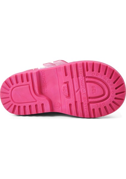 Şng 2301997-B Fuşya-Pembe Cırtlı Kız Çocuk Bot indirimleri