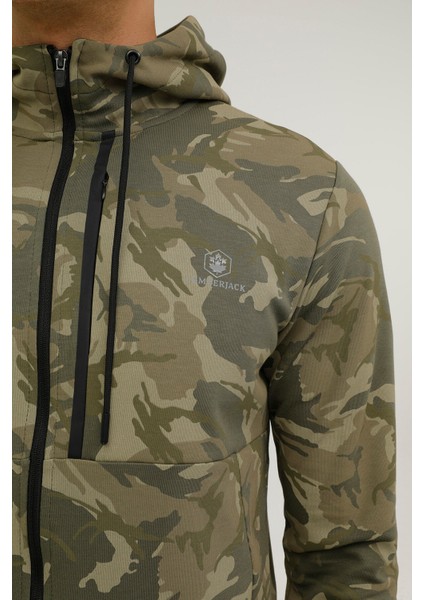 M-SD4020 Army Anta Full Z Haki Erkek Eşofman Üstü fırsatları