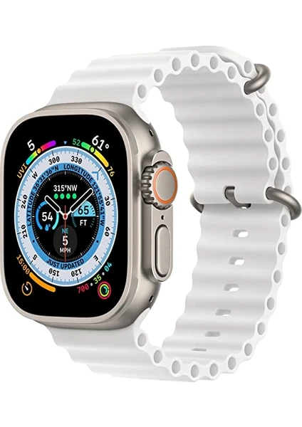 Kip GSM Apple Watch Kordon ile Uyumlu Ultra 49MM 45MM 44MM 42MM 41MM 40MM 38MM Erkek Kadın, Iwatch Series 8 7 Se 6 5 4 3 2 1 Için Silikon Spor Kayış, Ayarlanabilir Yumuşak Nefes Alabilir Kordon