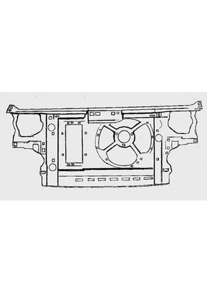 Volkswagen Golf - 3 - 92/98 Ön Panel Komple Plastik 1.8/2.0/1.9d/td (Tek FANLI)(63CM) (Tw) 1H0805594C fiyatları