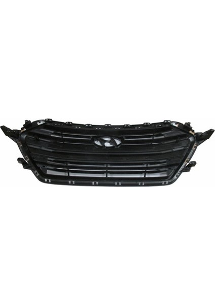 Hyundaı Elantra - 16/18 Ön Panjur Siyah Gümüş Gri Çıtalı (Fpı) 86350 - F2000