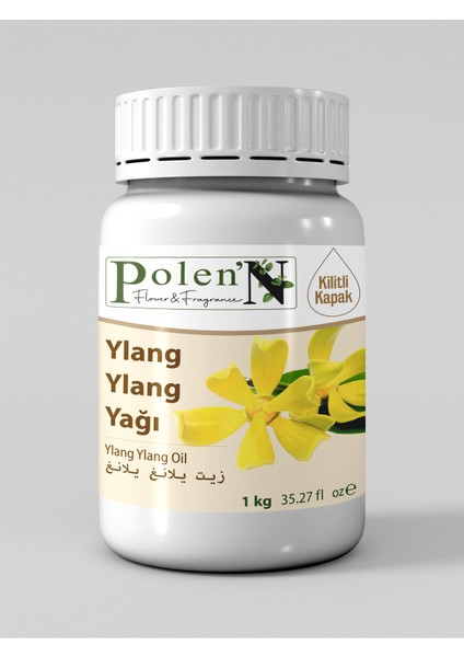 Ylang Ylang Yağı Saf 1 kg