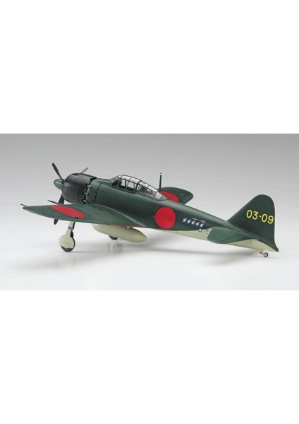 ST34 08884 1/32 Mitsubishi A6M5C Zero (Zeke) Type 52 Savaş Uçağı Demonte Plastik Maketi