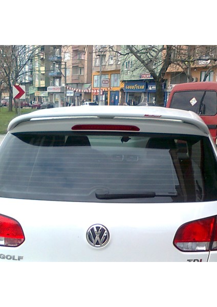 (Boyasız) Volkswagen Golf 6 cm Üstü Spoiler 2009-2012 Arası Uyumlu modelleri