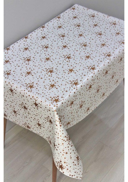 DedeEvTekstil Astarlı Yıldız Desen Pvc Silinebilir Muşamba Masa Örtüsü Gri Yıldız - 226-2SLVR modelleri