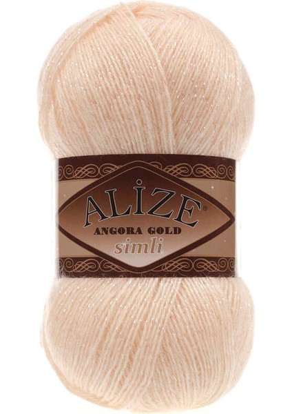 Angora Gold Simli - 681 (5 Adet)