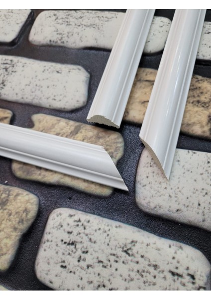 Dekoratif Boyanabilir 3 cm Duvar Çıtası 1 Adet 80 cm*40 cm Hazır Kesimli Çerçeve