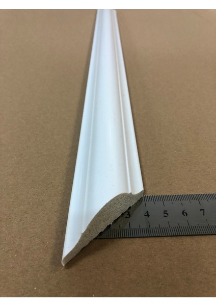 Dekoratif Boyanabilir 2,5 cm Duvar Çıtası 1 Adet 60 cm*60 cm Hazır Kesimli Çerçeve
